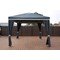 Impact Canopy 10 FT x 10 FT  Heavy Duty Gazebo , Steel Frame, Polyester Top, Grey 070018131 - alternate 4